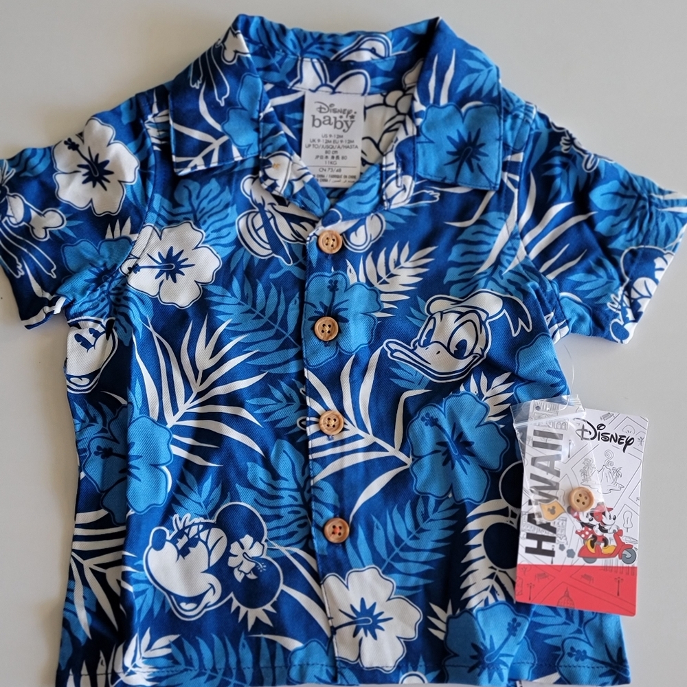 Mickey Mouse Hawaiin Shirt